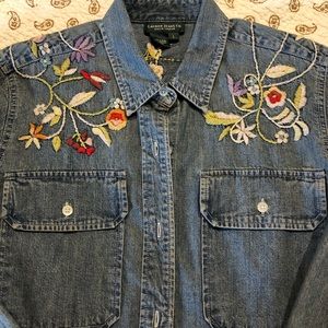 Ralph Lauren ... Vintage Hand Embroidered